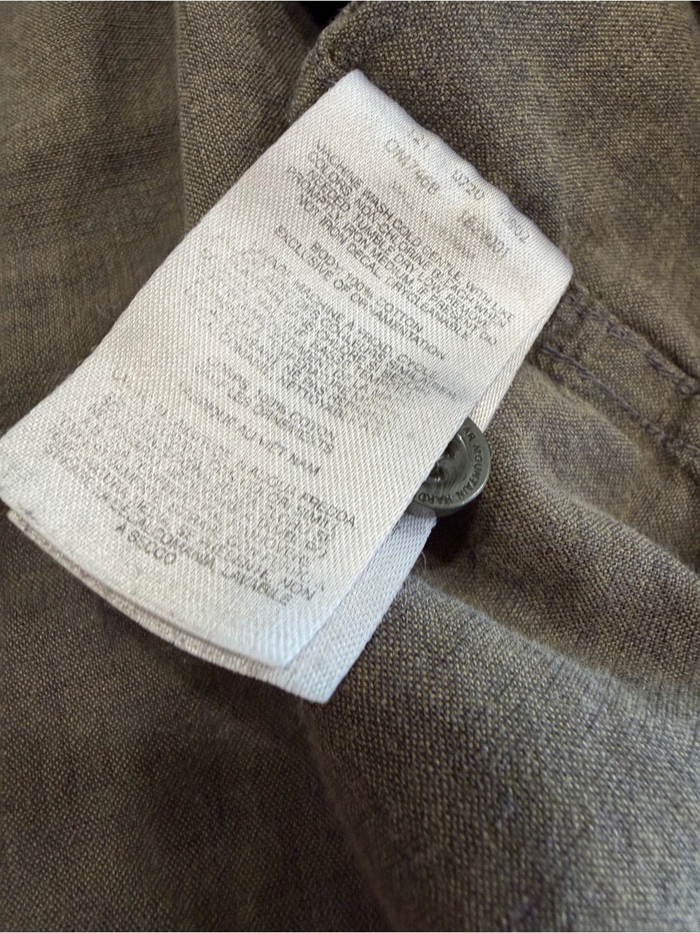 Mountain Hardwear Men's Short-Sleeve Button-Down Shirt in Olive - Medium - Picture 5 of 7